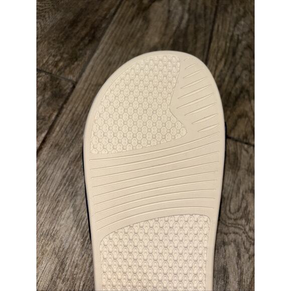 NWT APL Women’s Lusso Slide Sandals Midnight/Pristine Size 9 - Picture 8 of 11